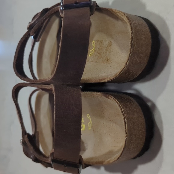 NWOT UNISEX BIRKENSTOCK MILANO HABANA OILED LEATHER SANDAL - Picture 10 of 16
